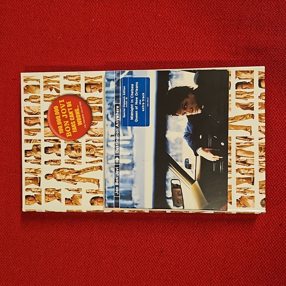 Jon Bon Jovi Destination Anywhere 100,000,000 BJ fans can't be wrong 5 disc 1 CD